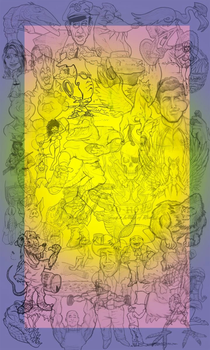 Sketchbook collage