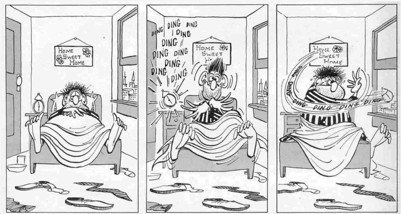 Alarm Clock — Don Martin cartoon animation