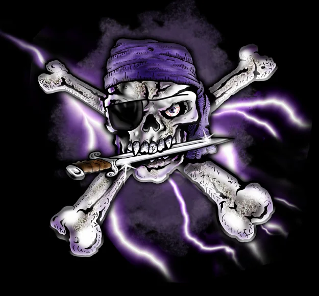 Chuck Skull Lightning