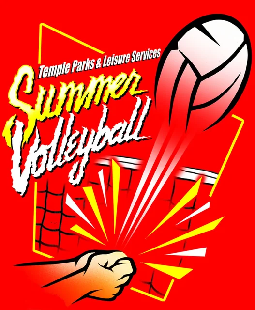 Summer Volleyball design